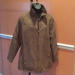 London Fog All Weather Suede jacket